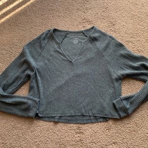 🆕NWT AE Soft&Sexy plush crop sweater